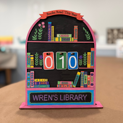 8/12/2026 - Wednesday (11:00am) Book Lovers DIY Reading Tracker Workshop! - TWEENS & TEENS WELCOME!