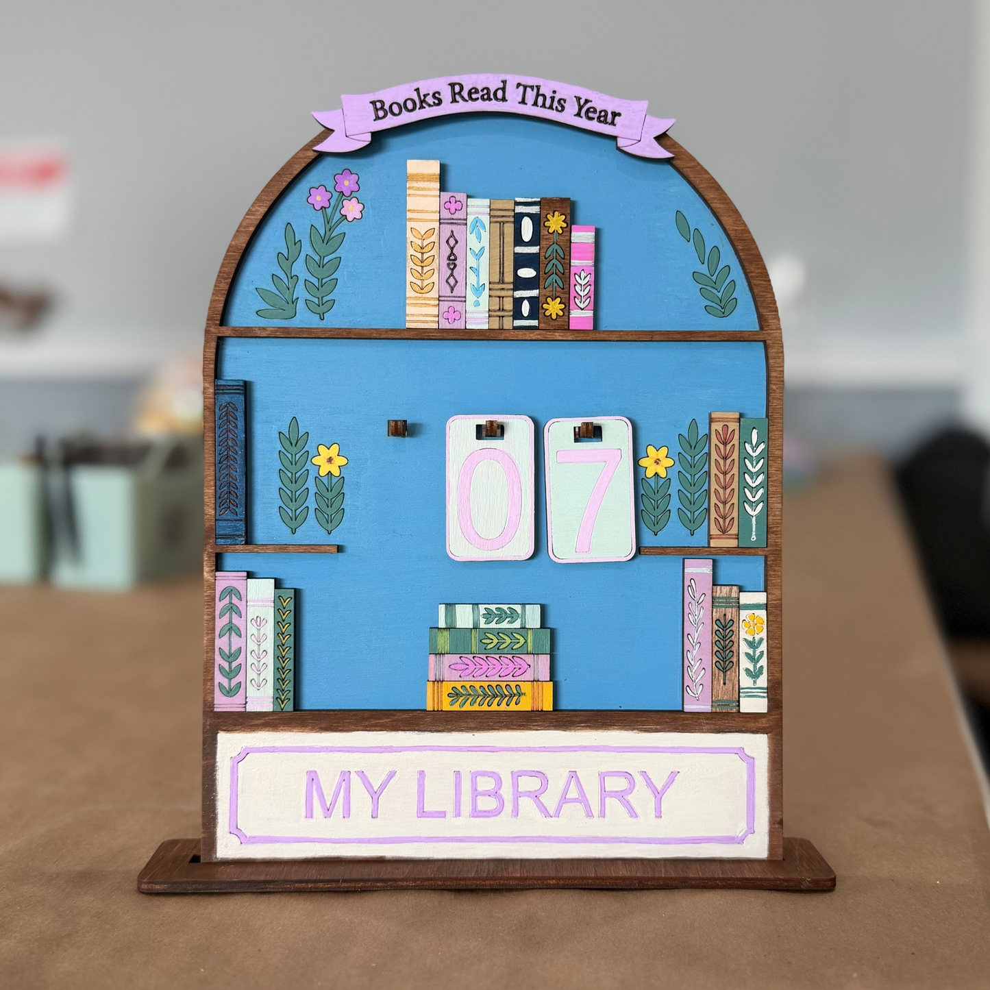 8/12/2026 - Wednesday (11:00am) Book Lovers DIY Reading Tracker Workshop! - TWEENS & TEENS WELCOME!
