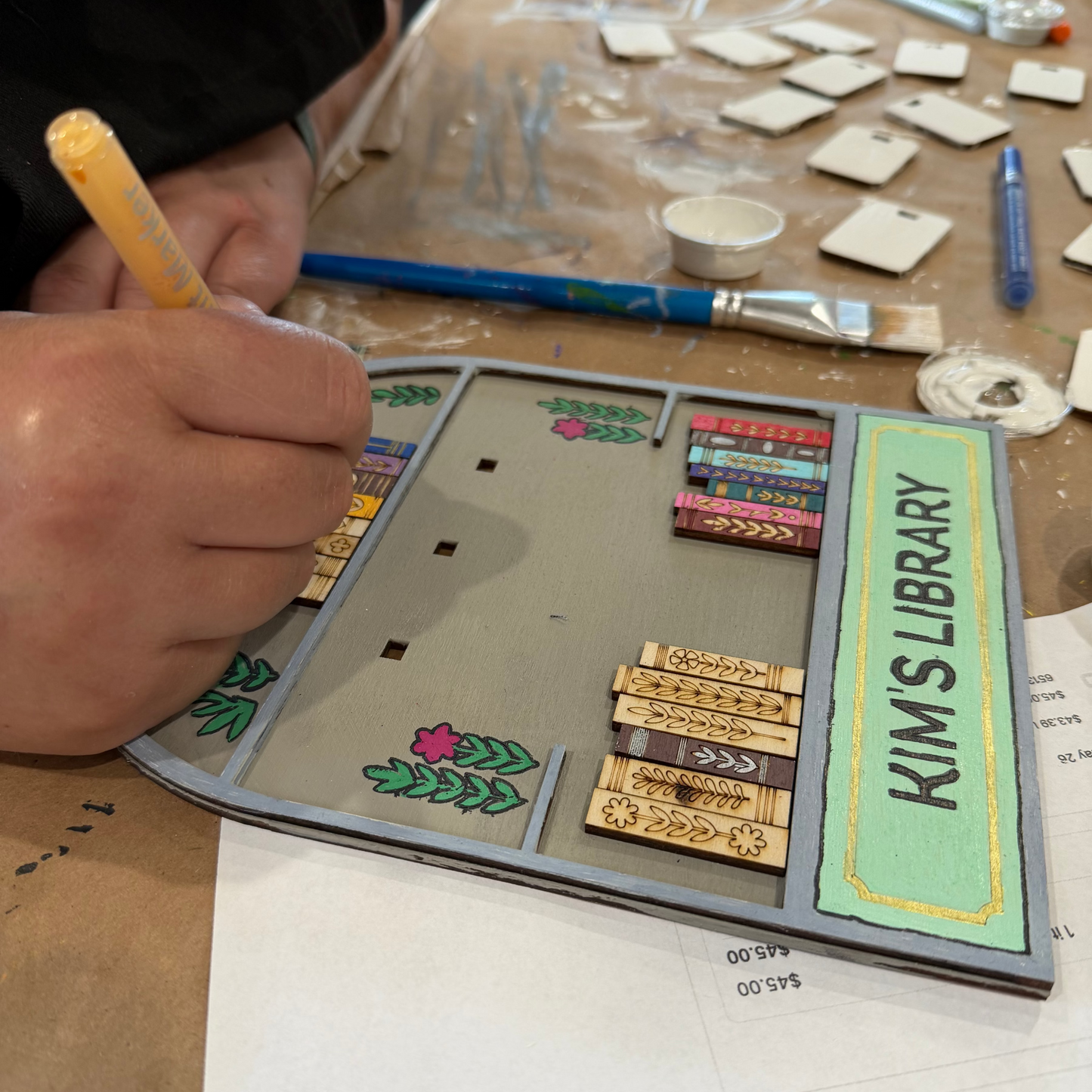 8/12/2026 - Wednesday (11:00am) Book Lovers DIY Reading Tracker Workshop! - TWEENS & TEENS WELCOME!