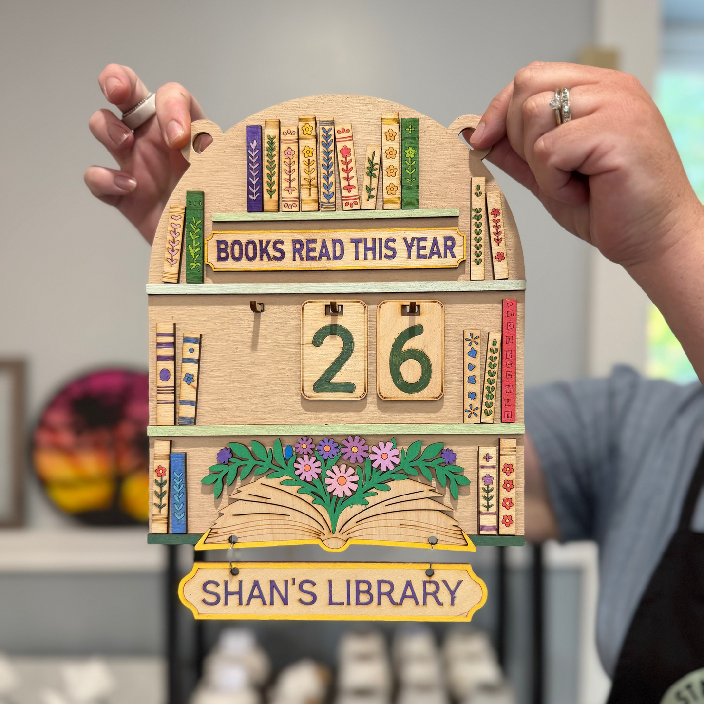 8/12/2026 - Wednesday (11:00am) Book Lovers DIY Reading Tracker Workshop! - TWEENS & TEENS WELCOME!