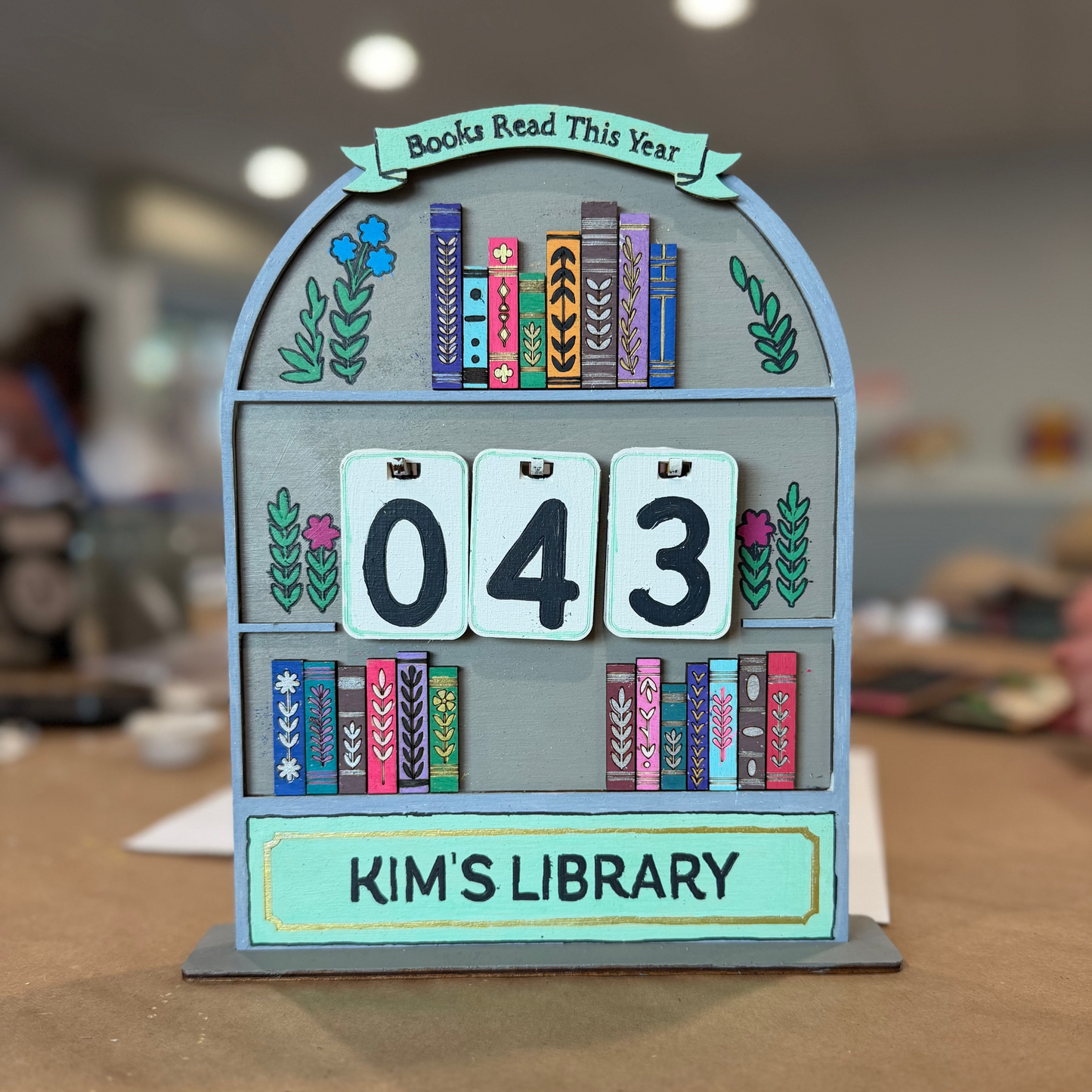 8/12/2026 - Wednesday (11:00am) Book Lovers DIY Reading Tracker Workshop! - TWEENS & TEENS WELCOME!