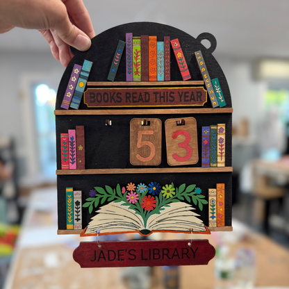 8/12/2026 - Wednesday (11:00am) Book Lovers DIY Reading Tracker Workshop! - TWEENS & TEENS WELCOME!