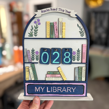 8/12/2026 - Wednesday (11:00am) Book Lovers DIY Reading Tracker Workshop! - TWEENS & TEENS WELCOME!