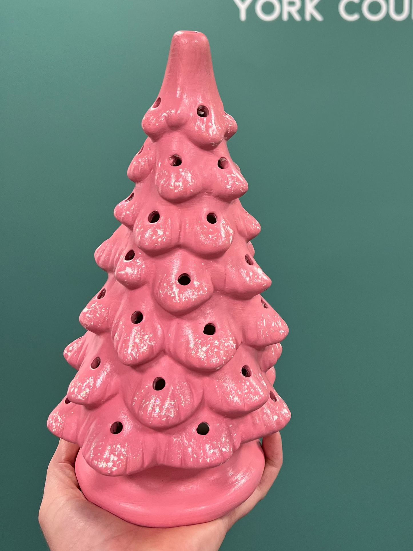 11/16/2024 - Saturday (11am) PYO Nostalgic Ceramic Christmas Tree Workshop!