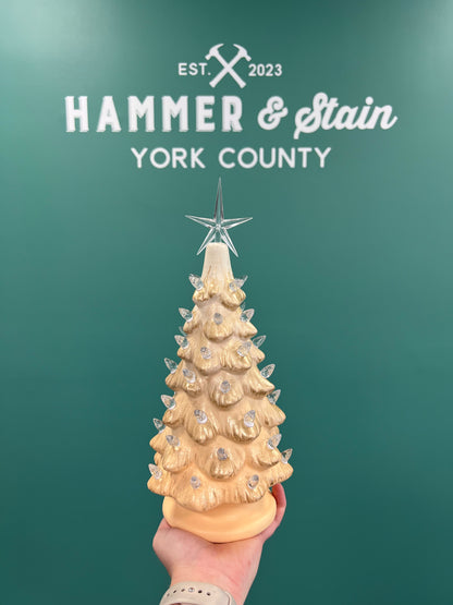 8/19/2026 - Wednesday (6pm-8pm) Nostalgic Christmas Tree Ceramics Workshop @ Moody Beach Association