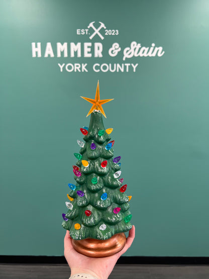8/19/2026 - Wednesday (6pm-8pm) Nostalgic Christmas Tree Ceramics Workshop @ Moody Beach Association