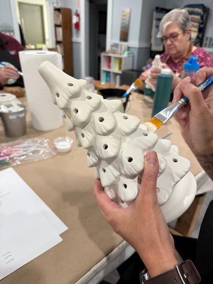 8/19/2026 - Wednesday (6pm-8pm) Nostalgic Christmas Tree Ceramics Workshop @ Moody Beach Association