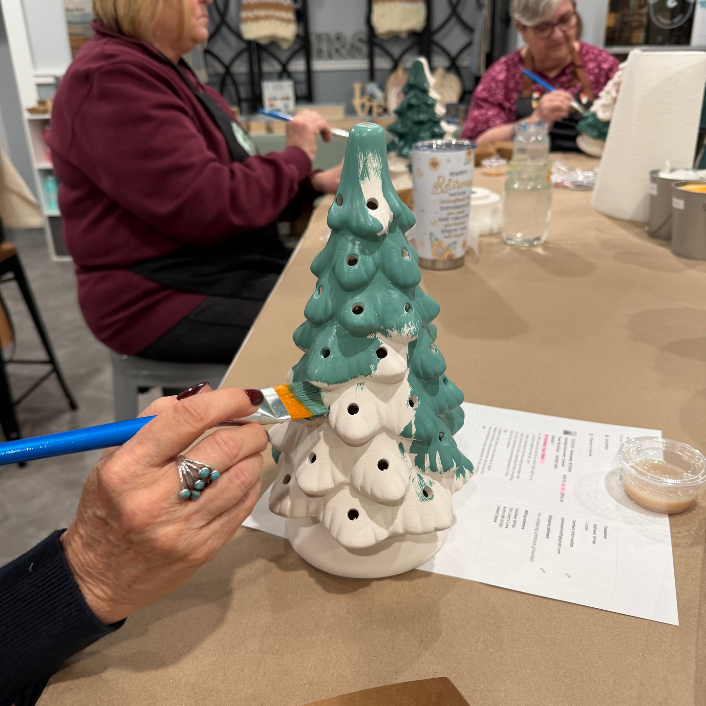 8/19/2026 - Wednesday (6pm-8pm) Nostalgic Christmas Tree Ceramics Workshop @ Moody Beach Association