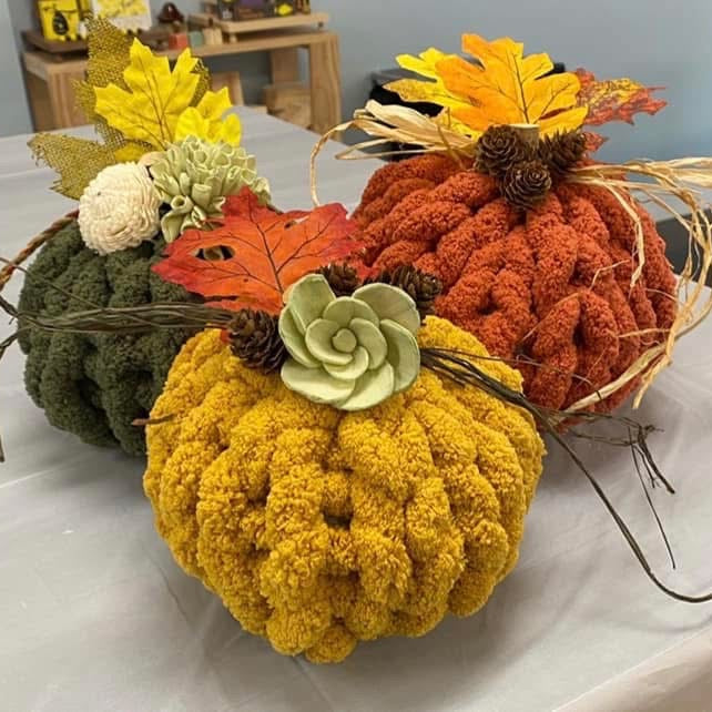 9/16/2026 - Wednesday (6pm) All Knit Up: Pumpkins Workshop! TEENS WELCOME!