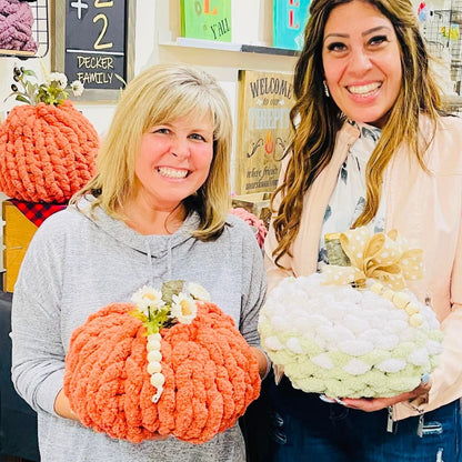9/16/2026 - Wednesday (6pm) All Knit Up: Pumpkins Workshop! TEENS WELCOME!