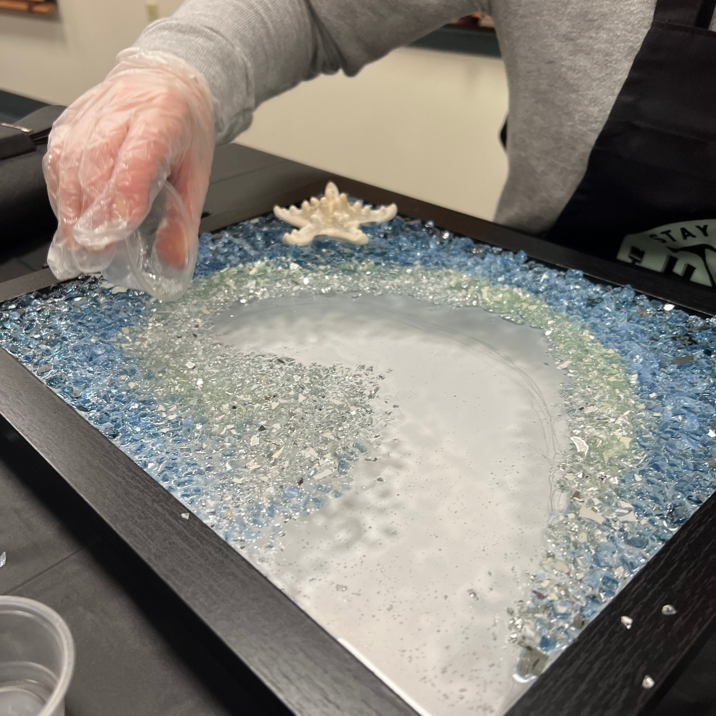 6/5/2026 - Friday (6:00pm) Resin Windowscape Workshop - TEENS WELCOME!