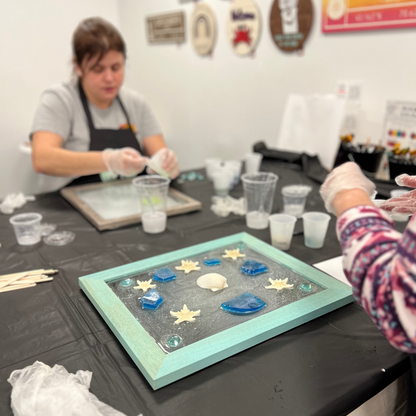 6/5/2026 - Friday (6:00pm) Resin Windowscape Workshop - TEENS WELCOME!
