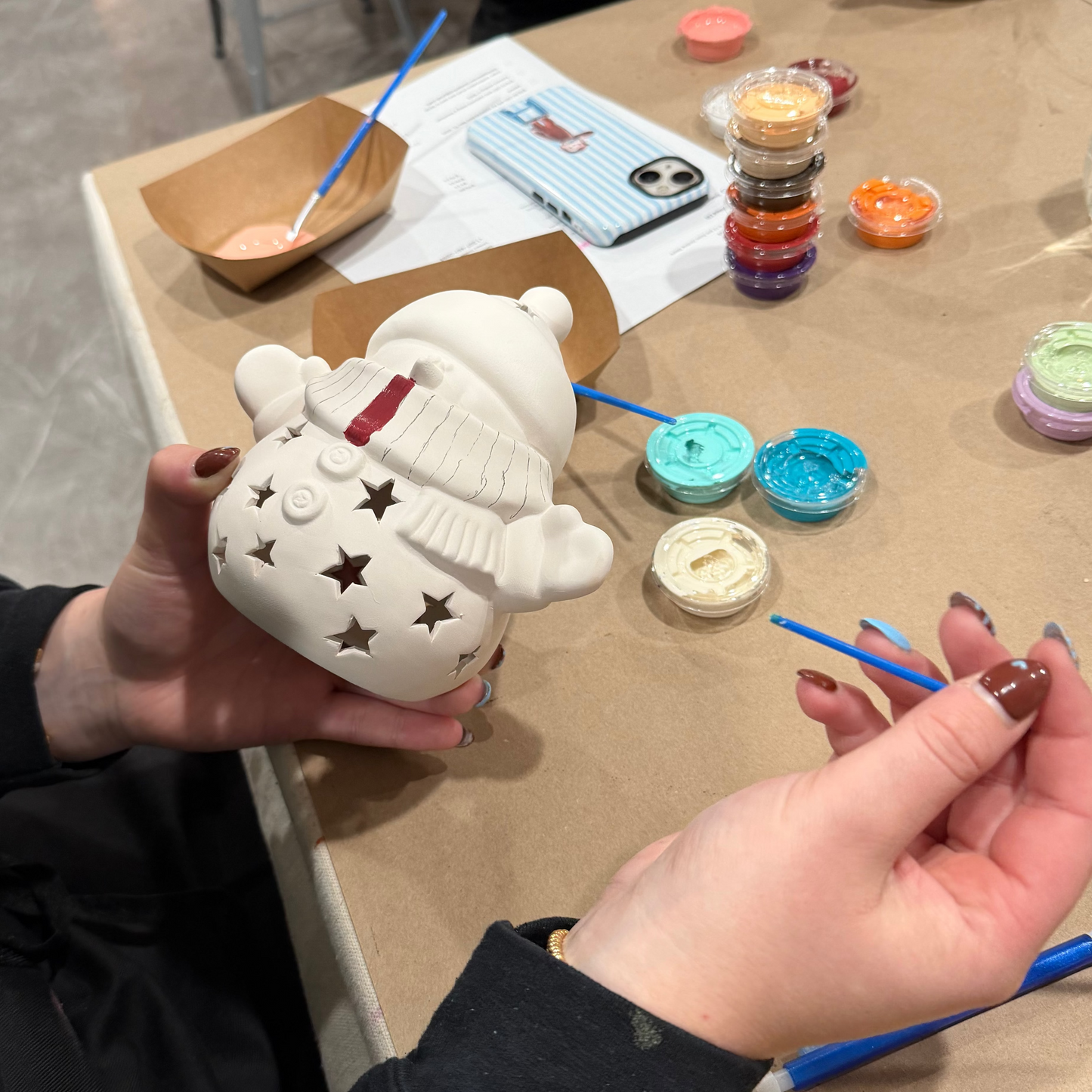 10/20/2026 - Tuesday (6:00pm) $25 Tuesday Craft Night: Snowman Lantern Workshop! - TWEEN & TEEN FRIENDLY