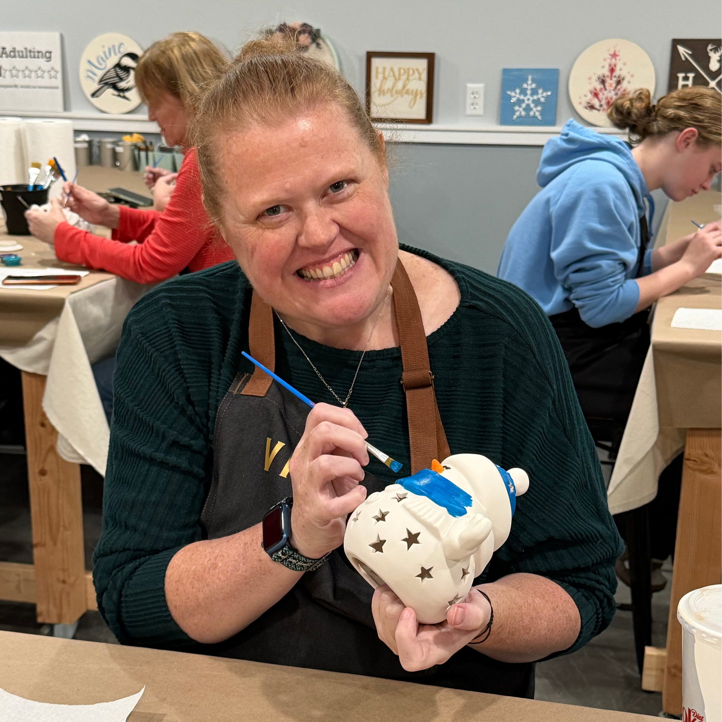 10/20/2026 - Tuesday (6:00pm) $25 Tuesday Craft Night: Snowman Lantern Workshop! - TWEEN & TEEN FRIENDLY