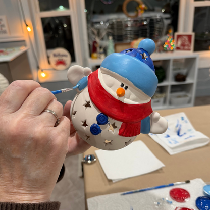 10/20/2026 - Tuesday (6:00pm) $25 Tuesday Craft Night: Snowman Lantern Workshop! - TWEEN & TEEN FRIENDLY