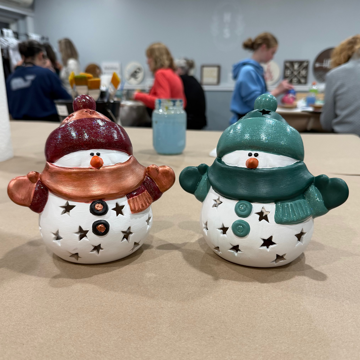 10/20/2026 - Tuesday (6:00pm) $25 Tuesday Craft Night: Snowman Lantern Workshop! - TWEEN & TEEN FRIENDLY