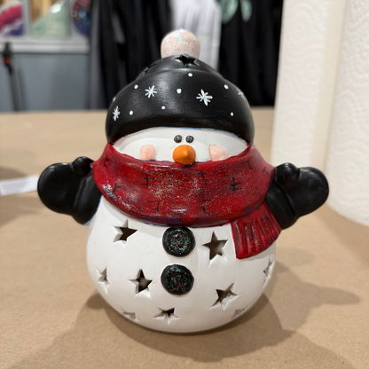 10/20/2026 - Tuesday (6:00pm) $25 Tuesday Craft Night: Snowman Lantern Workshop! - TWEEN & TEEN FRIENDLY