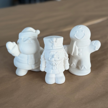 DIY Holiday Ceramics Set of 3 - PRE ORDER