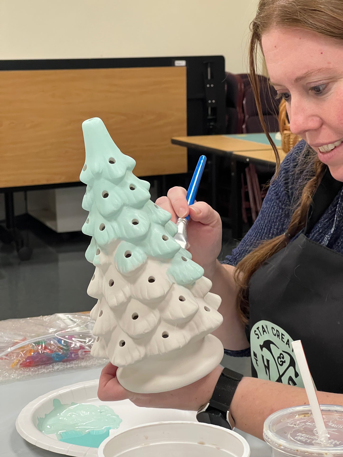 11/5/2025 - Wednesday (6:00pm) Nostalgic November: Ceramic Trees Workshop! - TWEEN/TEEN FRIENDLY