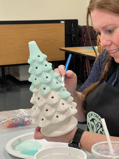 8/19/2026 - Wednesday (6pm-8pm) Nostalgic Christmas Tree Ceramics Workshop @ Moody Beach Association