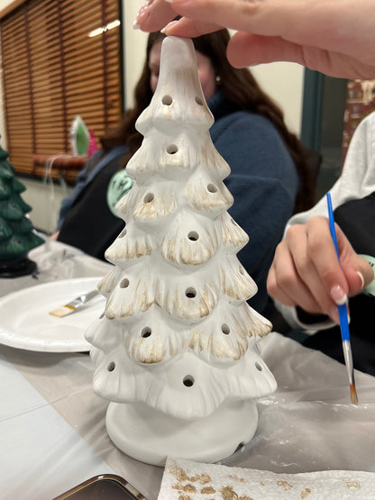 8/19/2026 - Wednesday (6pm-8pm) Nostalgic Christmas Tree Ceramics Workshop @ Moody Beach Association