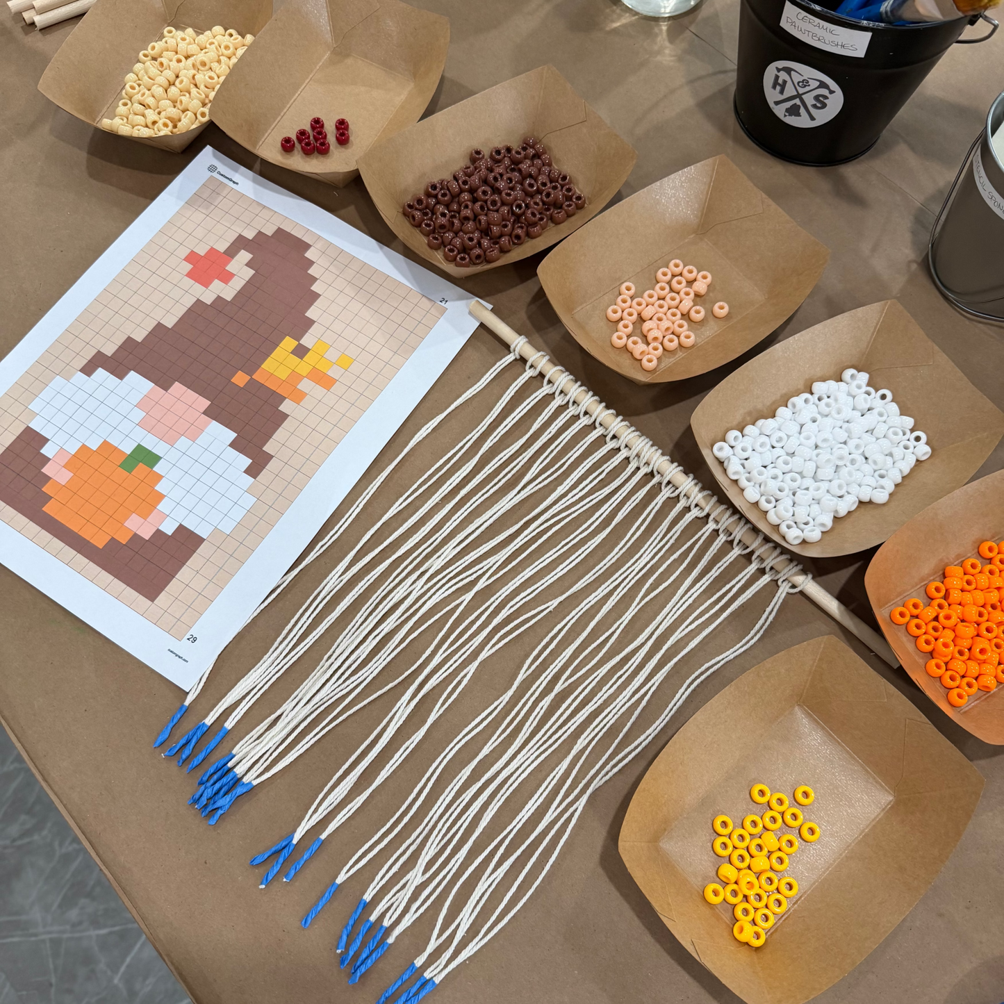 10/29/2026 - Thursday (6pm) Bead it, Bead it: Wall Hangings Workshop - TWEENS & TEENS WELCOME!!