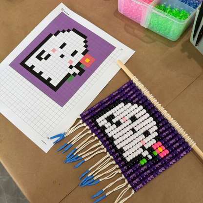 10/29/2026 - Thursday (6pm) Bead it, Bead it: Wall Hangings Workshop - TWEENS & TEENS WELCOME!!