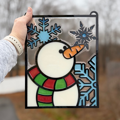 Snowman Snowflakes