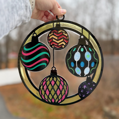 Christmas Sphere Ornaments