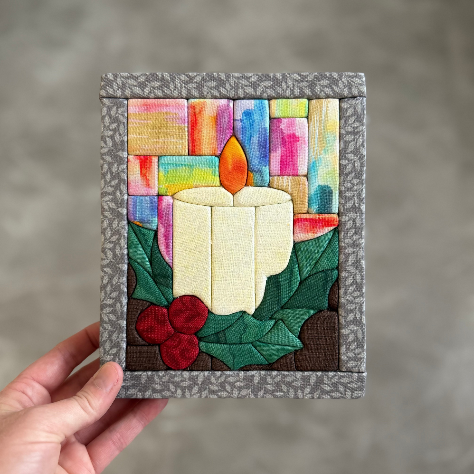 Candle and Holly