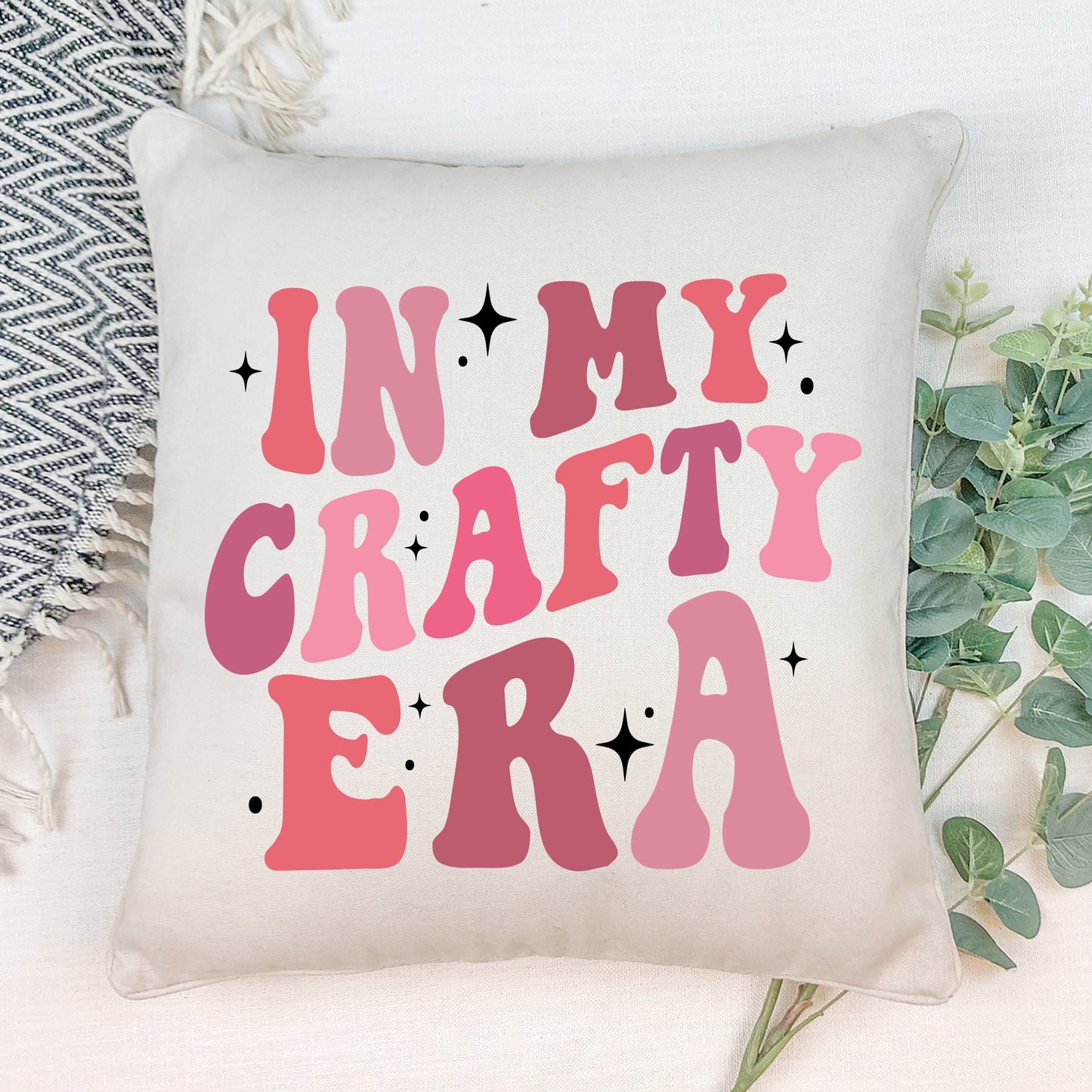 16x16 In My Crafty Era Pillow