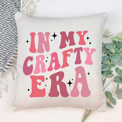 16x16 In My Crafty Era Pillow