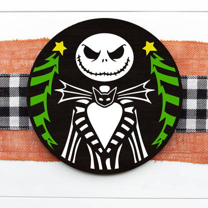 12" Jack Skellington Round