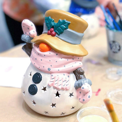 11/27/2026 - BLACK FRIDAY SPECIAL - Friday (3pm) Holiday & Winter Ceramics Workshop - FAMILY FRIENDLY
