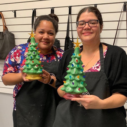 11/16/2024 - Saturday (11am) PYO Nostalgic Ceramic Christmas Tree Workshop!