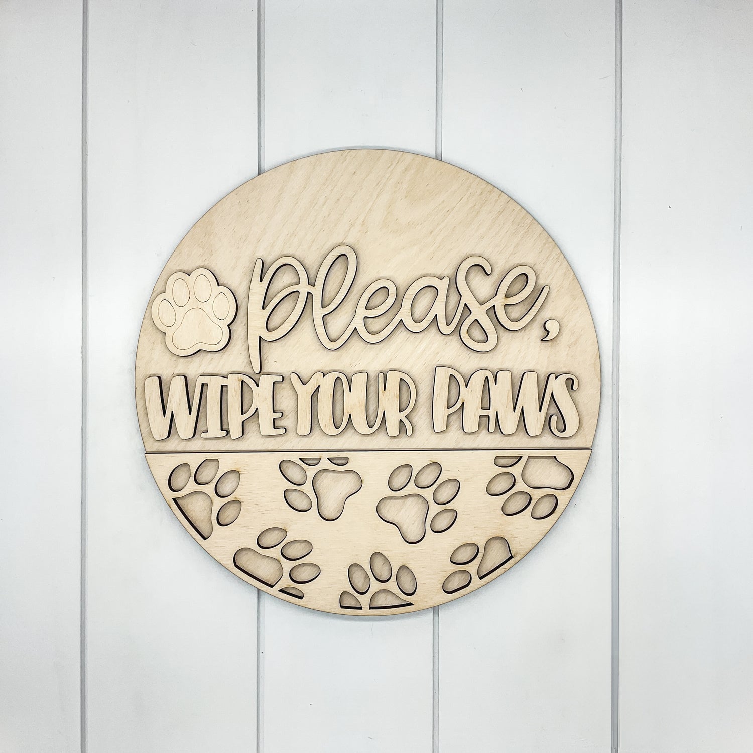 Please Wipe Your Paws