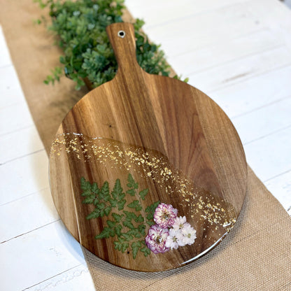 5/30/2025 - Friday (6pm) Pressed Flower Resin Workshop