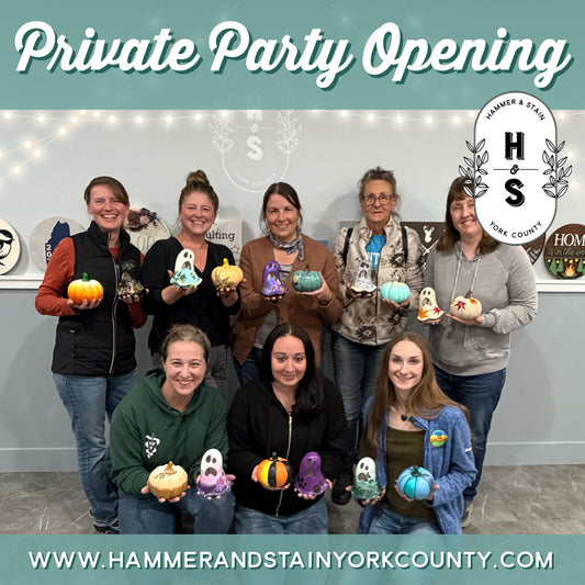 11/6/2026 - Friday - Private Party Availability (11am & 5pm)
