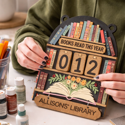 5/27/2026 - Wednesday (5:30pm) Book Lovers DIY Reading Tracker Workshop! - TWEEN & TEEN FRIENDLY