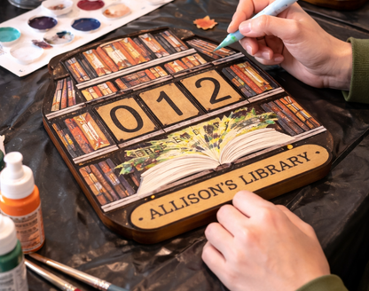 5/27/2026 - Wednesday (5:30pm) Book Lovers DIY Reading Tracker Workshop! - TWEEN & TEEN FRIENDLY