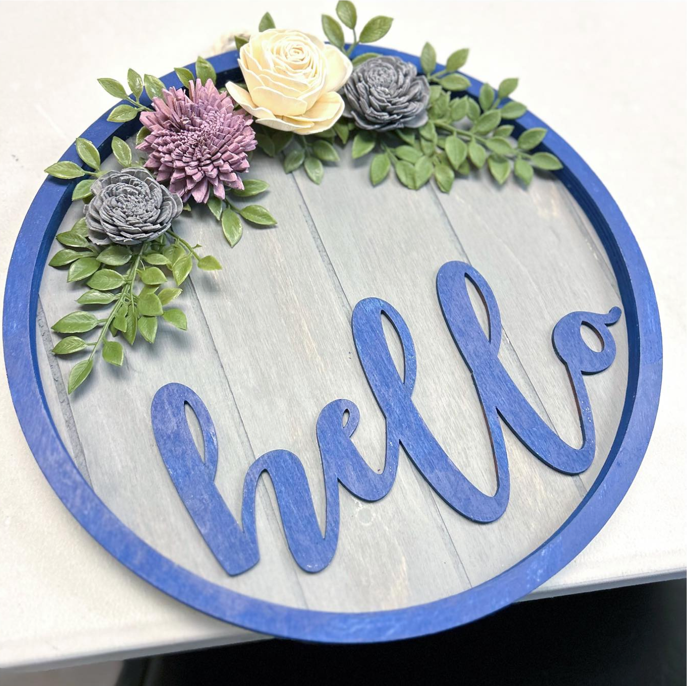 14" 3D Hello Sign