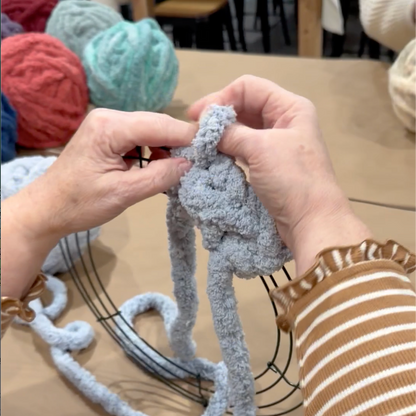 10/23/2026 - Friday (6pm) All Knit Up: Wreaths Workshop! - TEENS WELCOME!