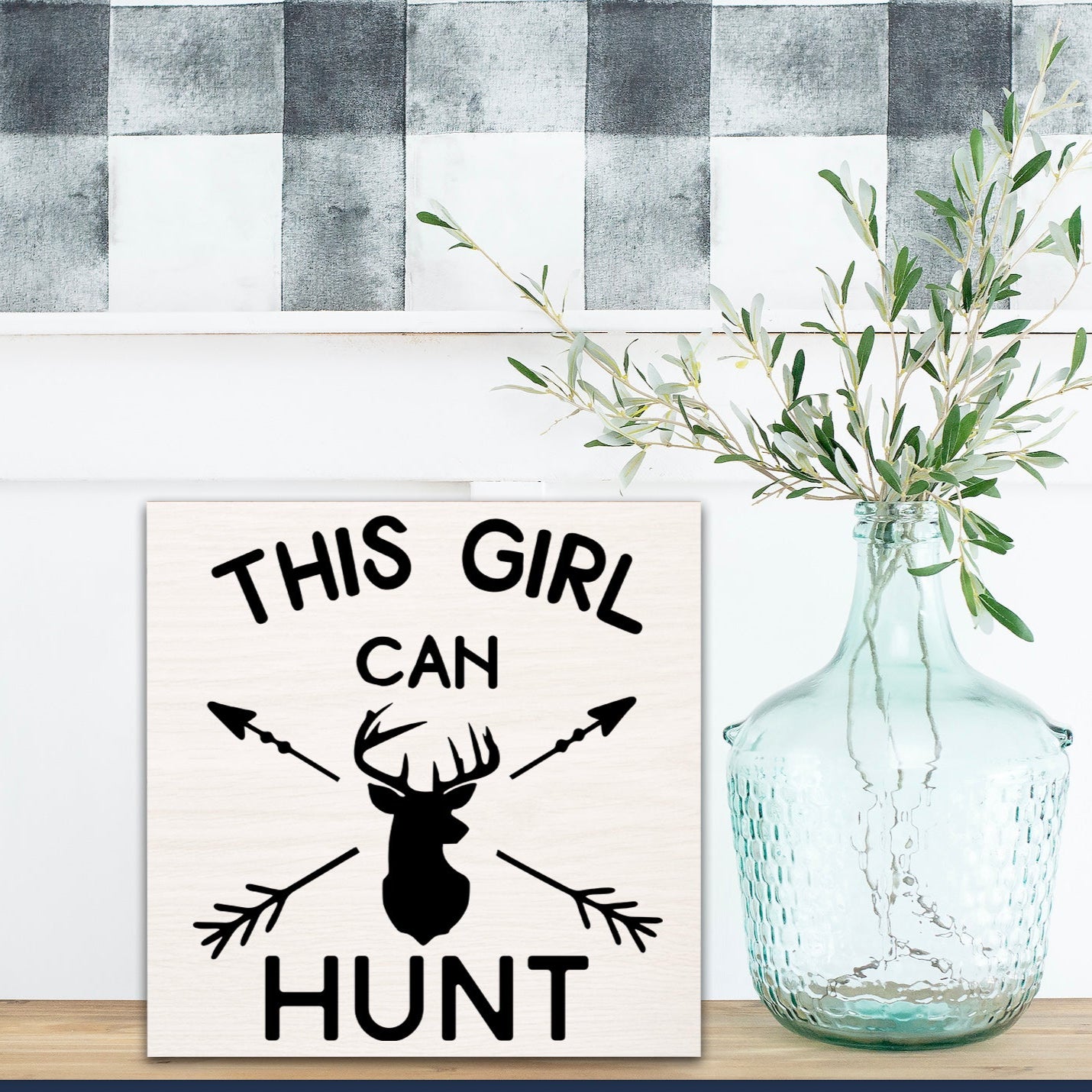 12" This Girl Can Hunt