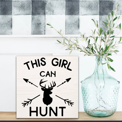 12" This Girl Can Hunt