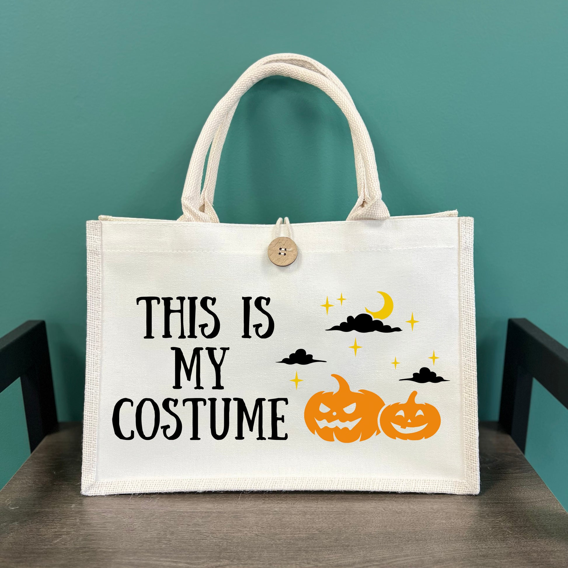 This is my Costume Button Tote