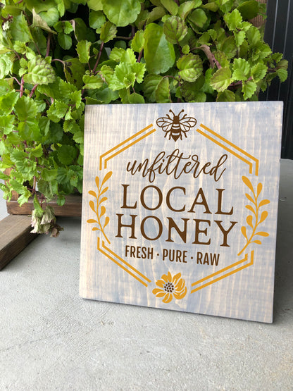 Unfiltered Local Honey